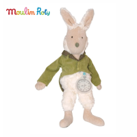 Moulin Roty ตุ๊กตากระต่ายของ Alice in Winderland ตุ๊กตาน่ากอด น่าสะสม MR-711199 สูง 38cm.