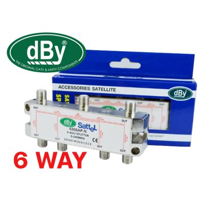 dBy Splitter 6 Way รุ่น 4206AP-N