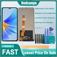 Redsange จอ LCD ขนาด6.56นิ้วของแท้สำหรับ OPPO A17/ A17K/ A57 4G/A57S/A57E/A77 4G/อะไหล่จอ LCD A77S หน้าจอ LCD เครื่องอ่านพิกัดจอแสดงผลหน้าจอสัมผัสสำหรับ OPPO A17 A17K A57 4G A57S A77 A57E 4G A77S Lcd