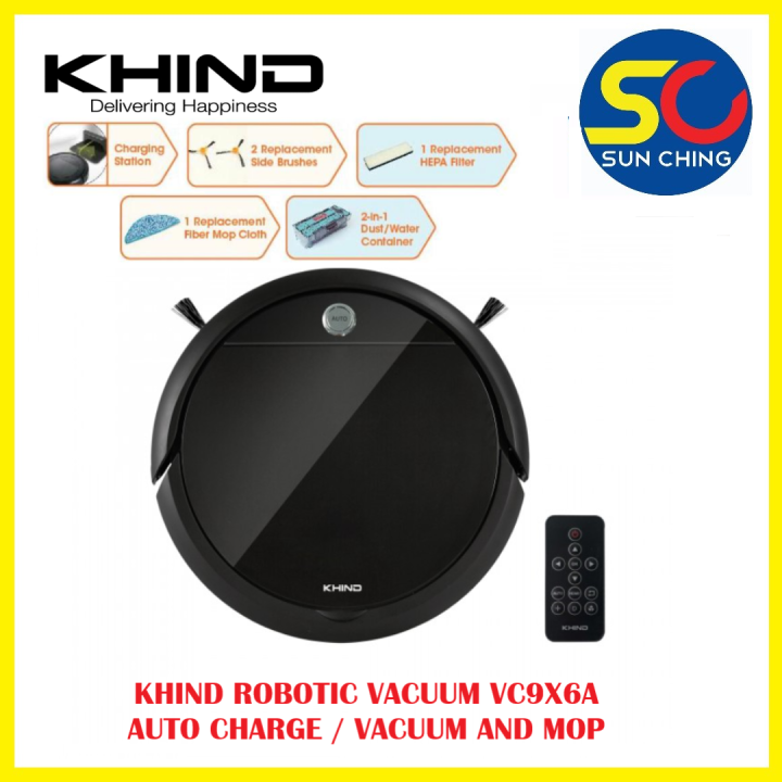 KHIND ROBOTIC VACUUM CLEANER VC9X6A Lazada