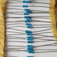 【LZ】 30pcs/lot original DALE CT55 RLR7C series 1/4W 0.25W sky blue 1  metal film resistor free shipping