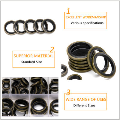 High Pressure Sealing Washer O-Ring Gasket Socket M6 M8 M10 M12 M14 M16 M18 M20 M22 M24 M27 M30 M33 M36 Seal Replacement S52