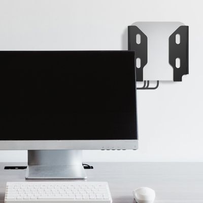 Desktop/Wall-mounted Mount Holder Space-Saving Desk Mount Dock Scratchproof Laptop Stand Storage Lightweight for Mac Studio 2022 Laptop Stands