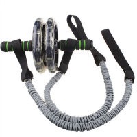 Jay 1PC Pull Rope for Exercise Stretch Waist Abdominal Slimming Equip Roller Wheel