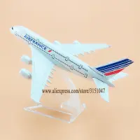 【In-Stock】 Mamas &amp; Babies Airbus 380 Airways เครื่องบินจำลองโลหะผสมหุ่นโลหะเครื่องบินโมเดลเครื่องบิน16ซม. ของขวัญ