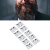 Beard Coloring Cream Beard Dye Cover Grey Hair Plastic Gloves Thicker for Men for Sideburns