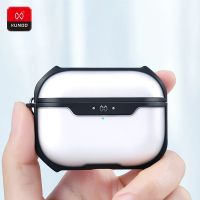 ▨☜❀ Luxury Earphone Bag For Apple AirPods 3 Cover Airbags Bumper Transparent Case Hook for For Airpods3 Headphone Waterproof Cases