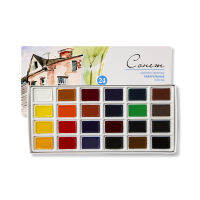 White Nights Sonnet Artists ชุดสีน้ำ1624สีสดใสและสดใส Full Pans 2.5 Ml ในกล่องกระดาษ Made In