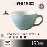 LOVERAMICS แก้วกาแฟเซรามิคทรง Egg Cafe Latte Cup 300ml - Nature Inspired Colours