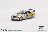 MINI GT 1:64 Benz 190E 2.5-16 Evolution II #65 Motorenbau 1990 DTM Diecast รุ่นรถ