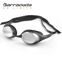 Barracuda สายตาสั้นแว่นตาว่ายน้ำกระจกเลนส์ป้องกันหมอกป้องกันรอยขีดข่วนแตกสำหรับผู้ใหญ่ OP-941