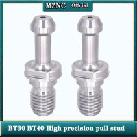 BT40แบบดึงสตั๊ด45องศาความแม่นยำสูง CNC Milling Tool Holder Retention Knob