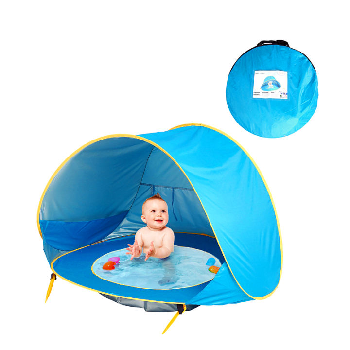 baby-beach-tent-portable-shade-pool-uv-protection-sun-shelter-for-infant-outdoor-child-swimming-pool-game-play-house-tent-toys