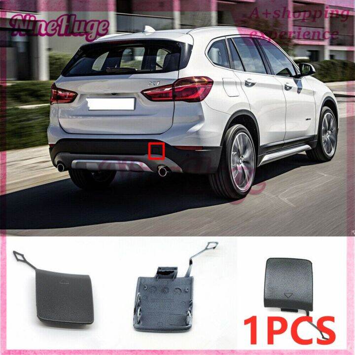 ครอบตะขอรถพ่วงสเกิร์ตกันชนหลังสูงฝาครอบสำหรับรถยนต์-bmw-x1-f48-f49-18i-20i-25i-28i-ที่คลุม2016