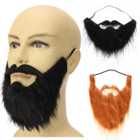1PC Unisex Fancy Dress Fake Beard Halloween Costume Party Facial Hair Moustache Wig Funny Festival Christmas Supplies Prom Props