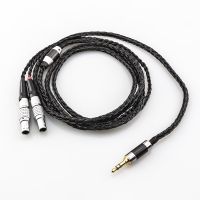 Black 16 cores Headphone Upgrade Cable For Focal Utopia Fidelity Circumaural Earphone