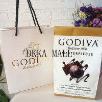 (DKKA MALL) Spot Canada Godiva Godiva แซนวิชรูปหัวใจสีดำ ซิลกี้ เบิร์ธเดย์ ดาร์กช็อกโกแลต 415g