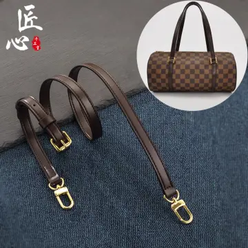 LOUIS VUITTON Monogram Brown Long Strap for LV Bags E4047