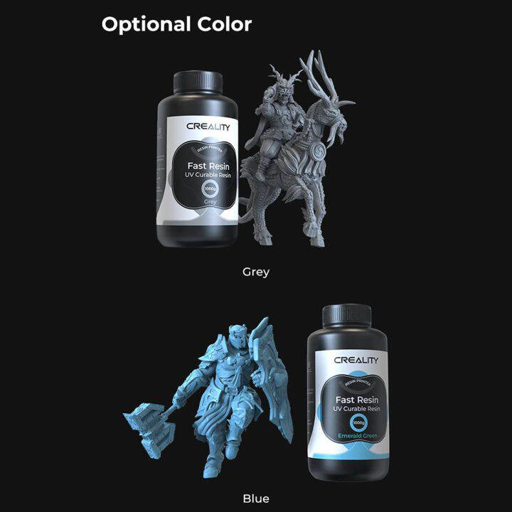 ร้อน-ซีโอดี-creality-fast-ตะกั่วบัดกรีเรซิ่นสำหรับเครื่องพิมพ์3d-uv-lcd-halot-mage-pro-halot-sky-halot-one-halot-ray-รองรับความเร็วการพิมพ์ที่รวดเร็วยืดหยุ่นและความแข็งแกร่งดีกลิ่นน้อยการพิมพ์สูงความส
