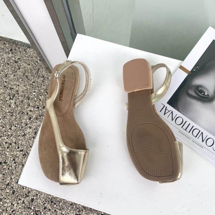 ขายดีที่สุด-ioztt2023-new-arrival-slippers-with-half-toes-ins-beach-slides-gold-ankle-sandalias-mujer