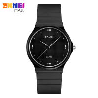 SKMEI 1421แฟชั่นผู้หญิงนาฬิกาควอตซ์ Casual Simple Scale Dial นาฬิกาข้อมือ30M กันน้ำ