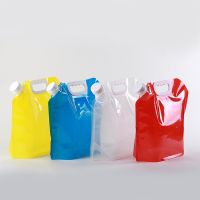 Folding 5L Drinking Water Bag Outdoor Camping Hiking Survival Cooking Water Container Bag Car Water Storage Bag Water Tank