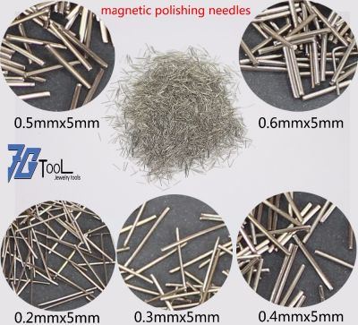 Free ship200g 0.2-1.0mm Stainless Steel Magnetic Pins Mini Pins Magnetic Tumbler Accessories Dia Jewelry Polishing Needles Media