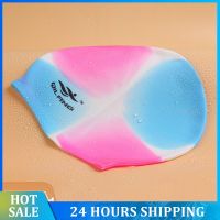 Waterproof Swim Cap Flexible Silicone Swimming Cap Adult Cap Ear Protector Swimming Cap Swim Pool Cap Kids Durable Swimming Hat Swim Caps