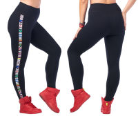 Zumba Dance League High Waisted Ankle Leggings (กางเกงเลคกิ้งออกกำลังกายซุมบ้าและโยคะ)