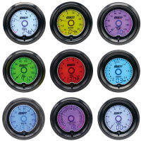 52มิลลิเมตรดิจิตอล7สีแสงการปรับเปลี่ยนรถเมตรเพิ่ม T Achometer น้ำน้ำมันอุณหภูมิความดันโวลต์อากาศเชื้อเพลิงไอเสียก๊าซ Rpm วัด