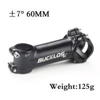 Bucklos ก้านจักรยานน้ำหนักเบามาก7/17/22องศาจักรยานภูเขาถนน60/70/80/90/100Mm Mtb Bike Power 31.8Mm Handlebar Part