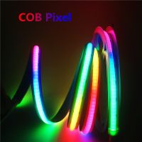 COB Pixel LED Strip 5V WS2812B SK6812 332LEDs/M Dream Color Addressable Programmable Digital Flexible FOB RGB Tape Light 0.5M 1M LED Strip Lighting