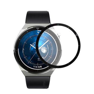✙۩▩ 20D zakrzywiona krawędź folia ochronna do zegarka Huawei GT 3 pro SmartWatch ze skalą ochraniacz ekranu do Huawei GT 3pro