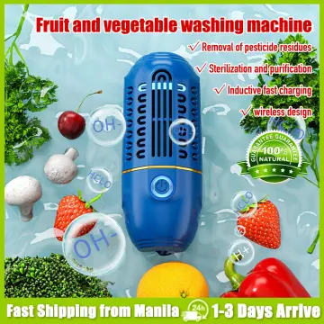 Wireless Automatic Fruit & Vegetable Washer: Removes Pesticides