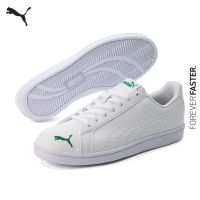 PUMA BASICS - รองเท้าผ้าใบ PUMA Smash Cat Perf สีขาว - FTW - 38779602