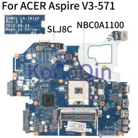 Placa-Mãe Para Notebook Kocoqin Placa Acer หลัก Aspire Visual Nbc0a1100 Slj8c