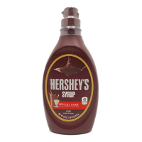 Hersheys Syrup Special Dark Mildly Sweet Chocolate เฮอร์ชี่ส์ สเปเชี่ยล ดาร์ก ไซรัป น้ำเชื่อมรสดาร์กช็อคโกแลต ขนาด 623 กรัม