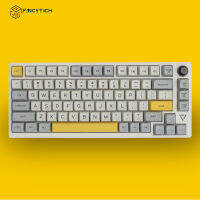 FancyTech Fancy081 75% Gasket mounted คีย์บอร์ด Keyboard Hot-swappable RGB 3 mode ไร้สายบลูทูธและมีสาย เปลี่ยนสวิตซ์ได้