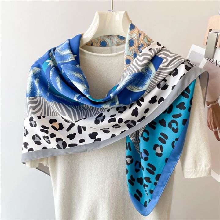 cc-twill-silk-headscarf-for-print-designer-90cm-scarf-hijab-bandana-female-hair-neckerchief-hand-shawl-echarpe