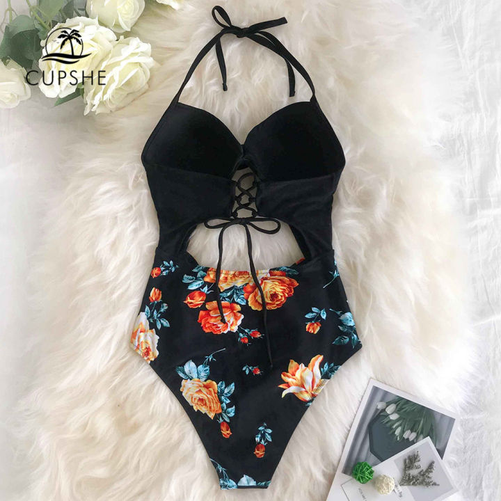 cupshe-sexy-black-floral-print-halter-one-piece-swimsuit-women-boho-monokini-swimwear-2022-new-sexy-girls-beach-bathing-suits