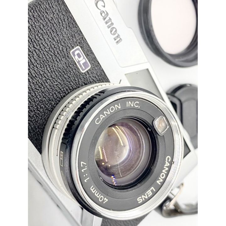 กล้องฟิล์ม-canon-ql-17gii-สวยมาครบ