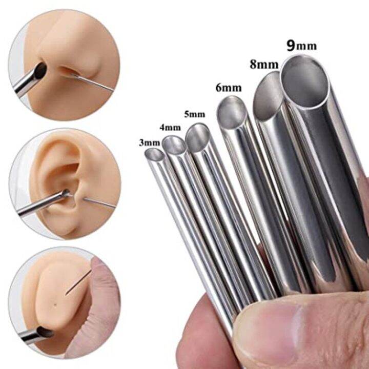 Stainless Steel Piercing Needle Receiving Tube Body Piercing Protection