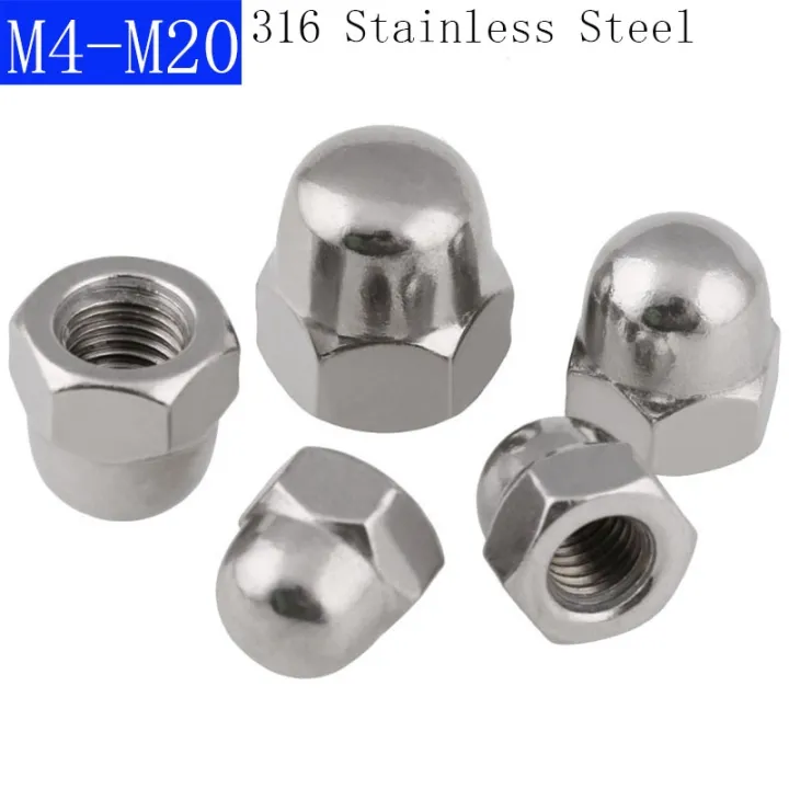 m4-m5-m6-m8-m10-m12-m16-m20-316-baja-tahan-karat-hexagon-cap-nuts-hex-acorn-nuts-a4-70-din-1587