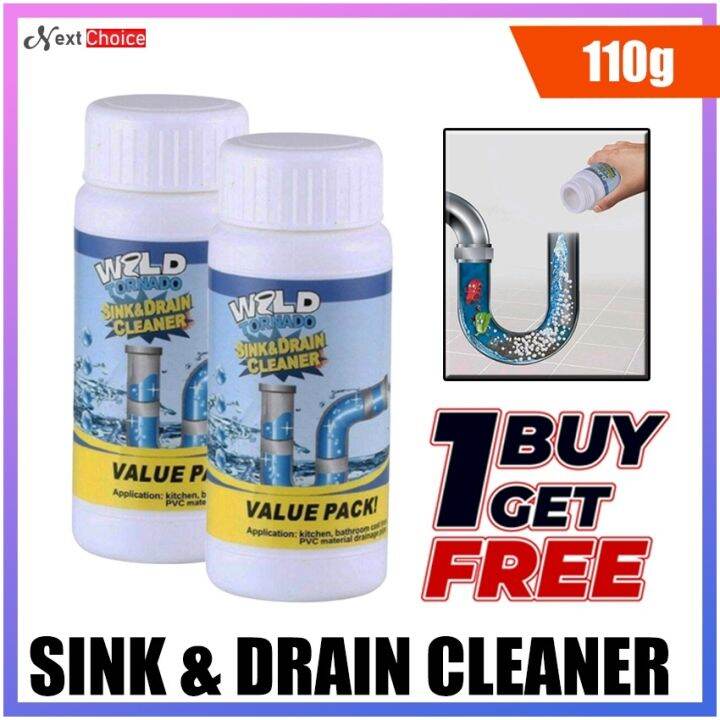 BUY 1 TAKE 1 Sink and Drain Cleaner Best Drain And Toilet Cleaner Fast ...