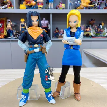 25CM Anime Dragon Ball Figure ANDROID 19 ANDROID 20 Dr.gero PVC Action  Figures Collection Model Toys for Children Gifts