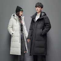 ✾ X-long Down Jackets Men Couple Fashion Streetwear Windproof Warm Parkas Outdoor Hooded Coats