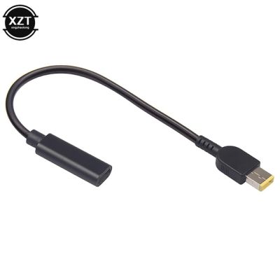 Usb 3.1 Type C หญิงสแควร์5.5*2.5 4.0 1.35 1.7 4.5 3.0มม. แจ็ค Dc Pin Plug สำหรับ Asus Dell Hp Pc Lap Power Adapter Cable