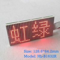 Φ3.0 LED Dot Matrix Unit Board two-character red dot matrix unit board 16*32 dot matrix