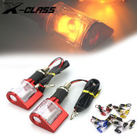 Universal Motorcycle Turn Signal Light Lamp LED Flasher Indicator Accessories for Vespa GTS GTV Yamaha XMAX NMAX Ducati Monster