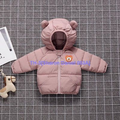 ✖♙ Sharon Daniel 003A Children down cotton-padded jacket and small childrens clothing baby baby cotton coat to keep warm winter coat
